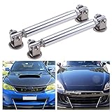 Front Bumper Lip Splitter Diffuser Strut Rod Tie Bars Splitter Support Rods 3"-8" Adjustable 2PCS Fi