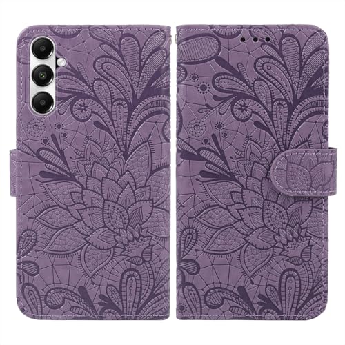 Étui portefeuille Galaxy A15 violet pour simplifier vos sorties - 4
