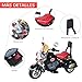 HOMCOM Moto Electrica Infantil Bateria Recargable Niño 3 Años Cargador 3 Ruedas...