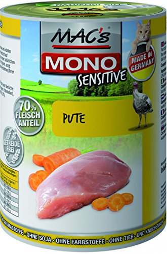 MACs | Mono Sensitive Pute | 6 x 400 g