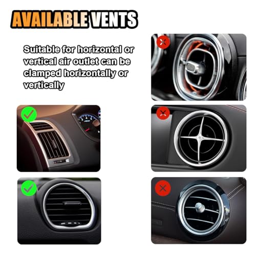 Image of Bling Bow Vent Clips, Crystal Car Air Fresheners Vent Clips, Bling Bow-Knot Car Diffuser Clips, Rhinestone Car Interior Decoration Accessories for Women
