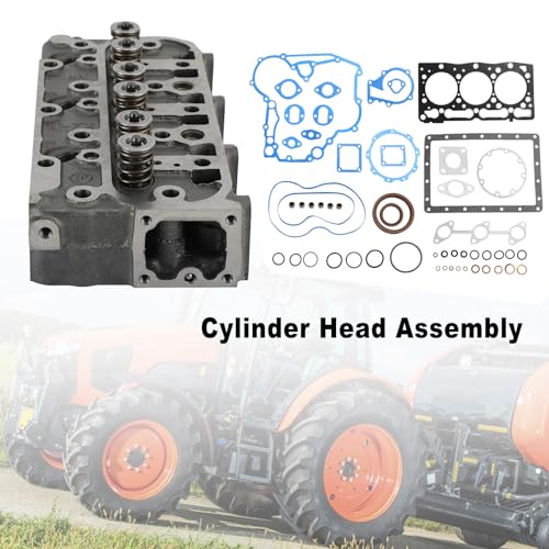 Frezon Cabeça de cilindro completa + junta para tratores KUBOTA: 2400HST-D, B2400HST-E, B2410HSD, B2