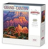 Boardwalk Puzzles Grand Canyon, 500 Piece Jigsaw Puzzle for Adults, Made in USA
