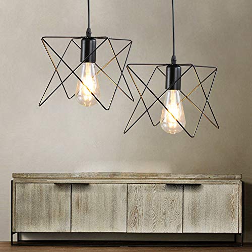 Lustre Combiné Réglable pour Plafond Bas et Éclairage Ciblés de Table de Repas Vintage - 5