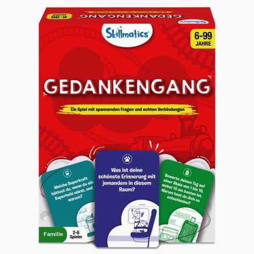 Skillmatics-Kartenspiel: Gedankengang | Witzige und schöne Themen für die ganze Familie, für Kinder ab 6 Jahren Cover