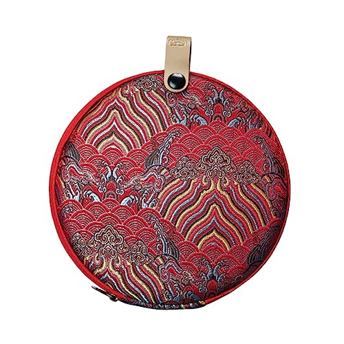 KICHOUSE Puer Tea Cake Storage Bag Multi Purpose Cloth Tea Box Lightweight and Odorless Container for Home or Travel Use