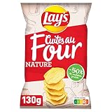 Lay's Chips Cuites au Four Nature, 130 g