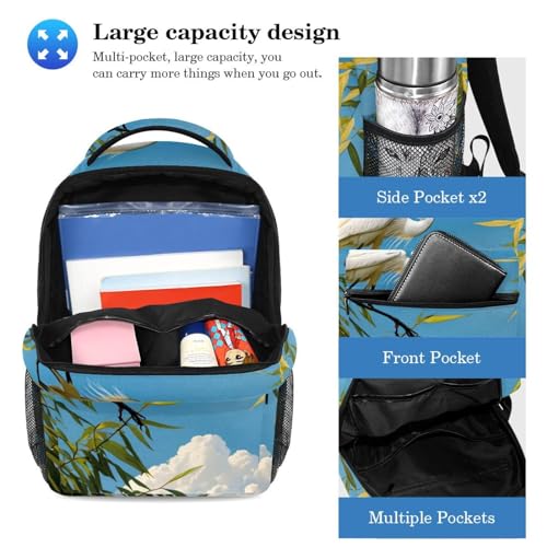 Sac à dos tendance multicolore 40cm idéal pour le collège et les loisirs - 3