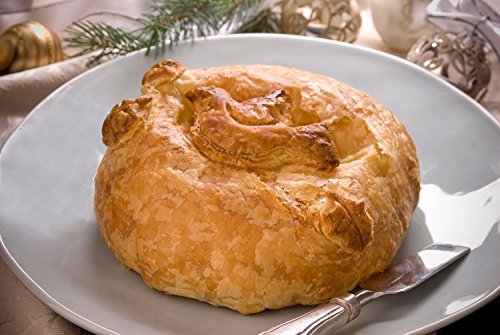 Elegant Brie Creamy Baked Brie En Croûte Gourmet Puff Pastry Easy Frozen Bake At Home Cheese Appetizer (Classic Dove Design/Cranberry Pecan Brown Sugar Cinnamon) #TOP19