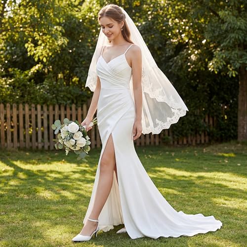 Image of SAMMITOP Kitten Heels for Women Low Heel Closed Toe Ankle Strap Pumps Wedding Party Beaded Dress Shoes 2.4 Inch