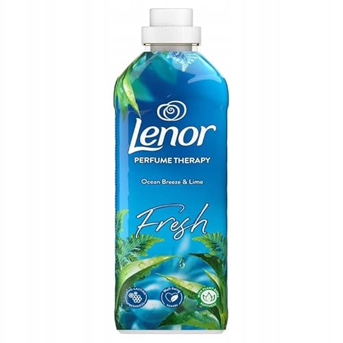 12er Pack - Lenor Weichspüler Dufttherapie - Ocean Breeze - 37 Waschladungen / 925ml