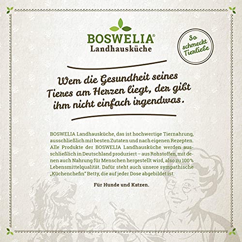 Betty's Landhausküche Hund Pferd mit Kartoffel & Distelöl 6 x 400 g Für alle Hunderassen geeignet Hohe Bioverfügbarkeit Wir achten auf Beste Qualität