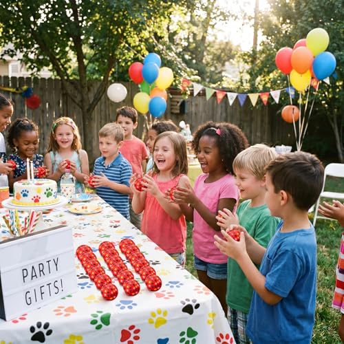 Vertintong 24 Pack Dog Paw Pool Party Favors 2 Inch Water Balls for Pool Paw Print Absorbent Water Ball Toys for Kids Outdoor Game Activities by Vertintong - Image 5