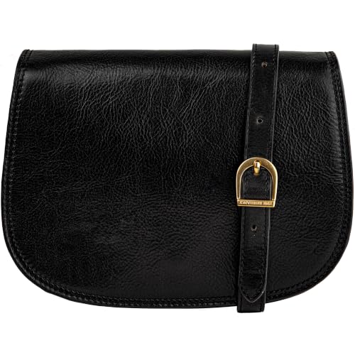 Image of Time Resistance Leather Cross Body Bag for Women Shoulder Bag Messenger Purse Gift Box Included