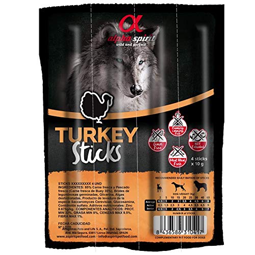 Produktbild von ALPHA SPIRIT Dog Stick Truthahn