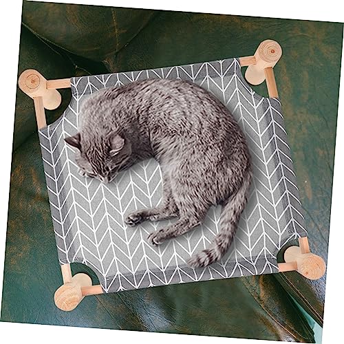 Lit surélevé pour chat lavable et résistant à l'usure - 4