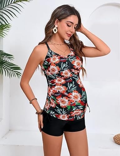 Maacie Damen Umstands-Tankini-Anzug 2025 Sommer Neuer modischer Badeanzug