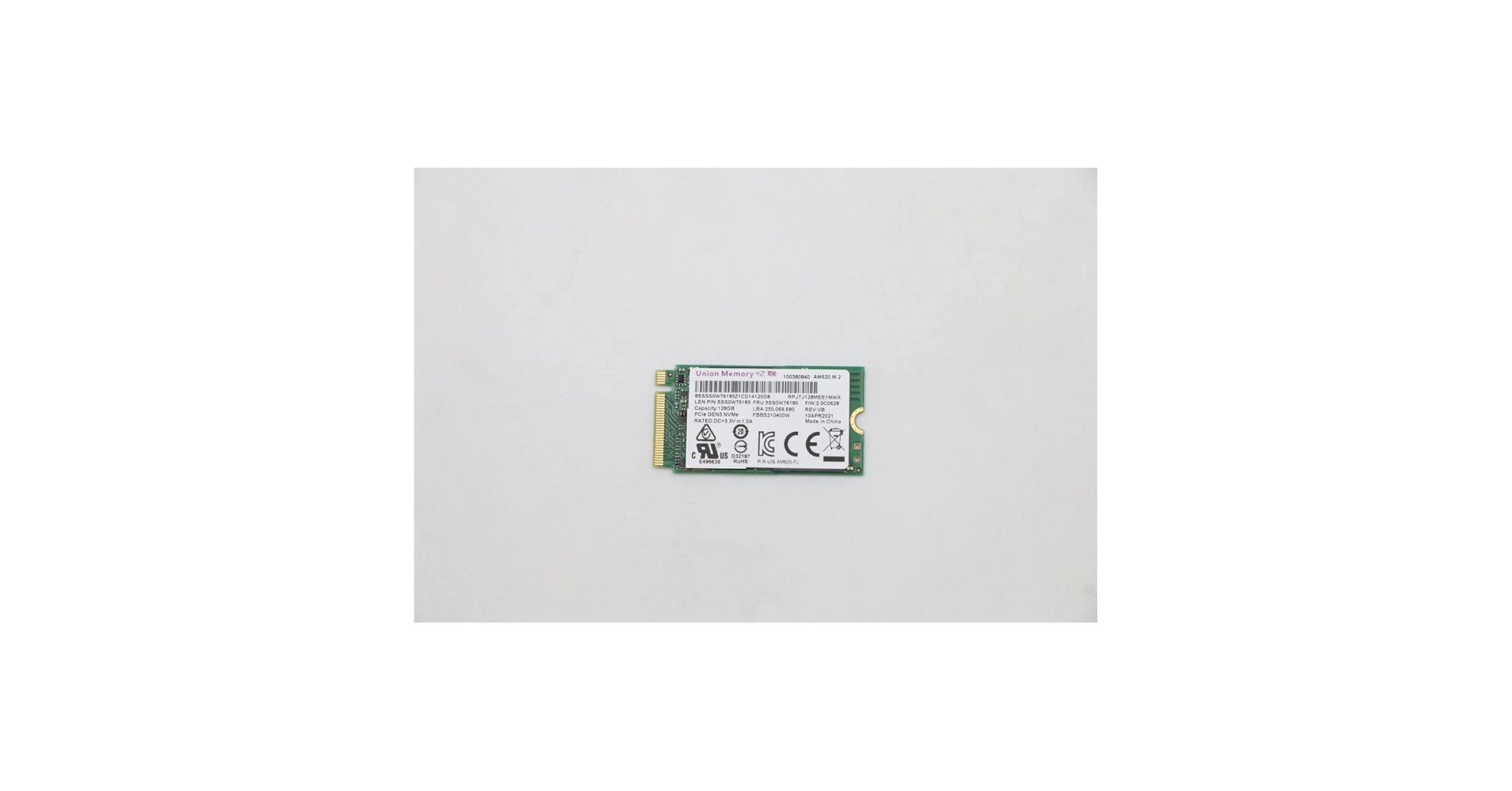 Mi Amazon.com: Lenovo UMIS AM620 128G PCIe 2242 SSD