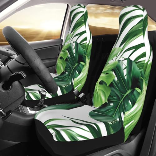 Housses de siège de voiture imperméables et antidérapantes motif tropical