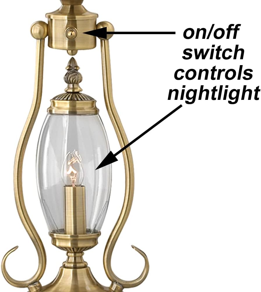 Medallion Lighting Corporation Revere 27" Satin Antique Brass Table Lamp (Set of 2)