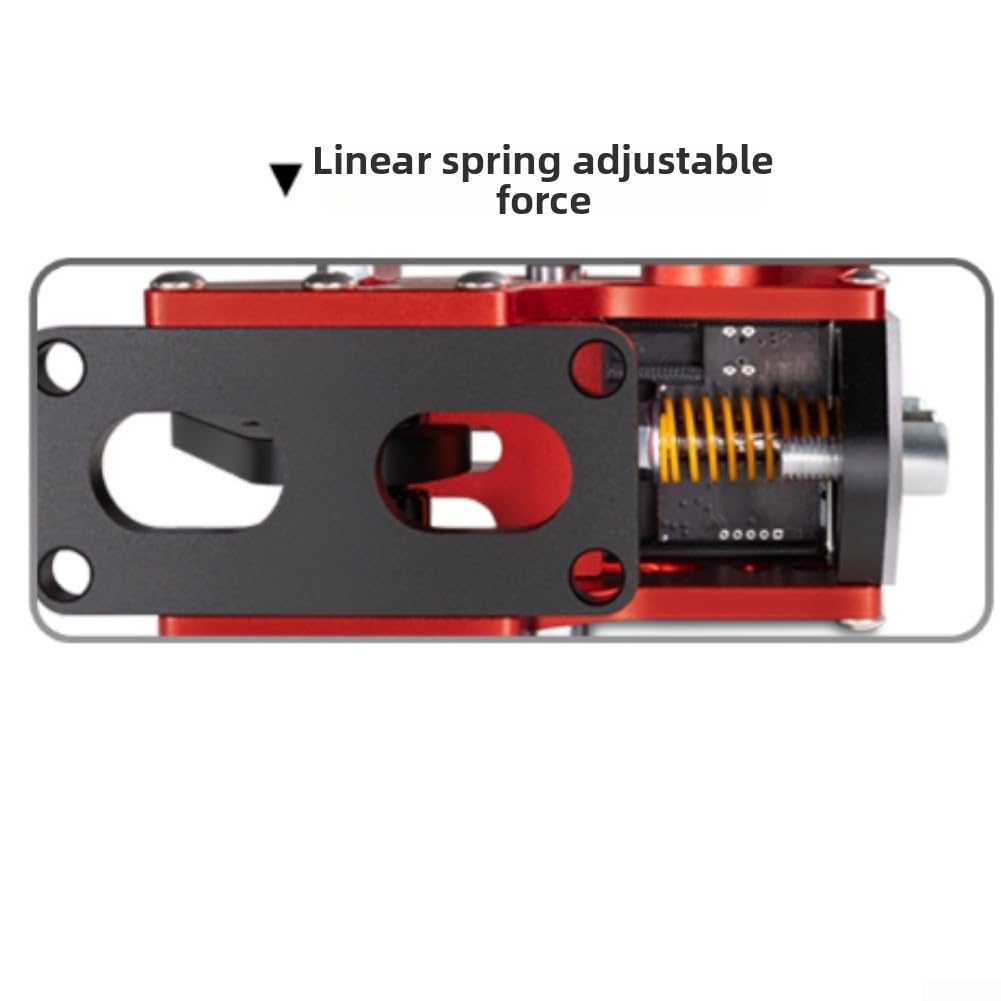 Freno a mano PC per sensore Hall ad alta precisione Drift | Sensore Hall ad alta precisione, freno progressivo lineare, deriva realistica, compatibile con G29 G27 per g25, solo PC (blu)