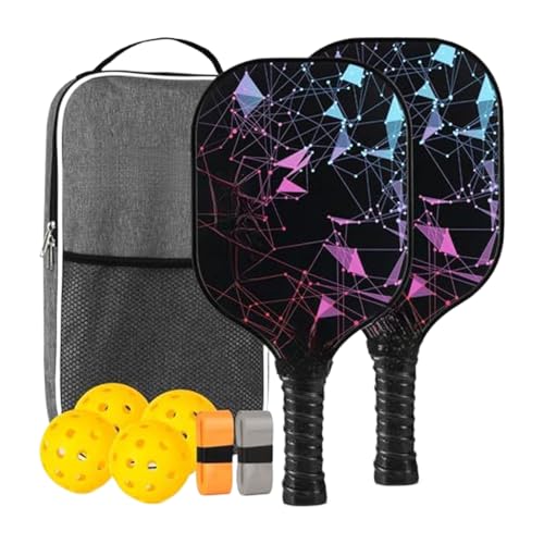 Raquette de pickleball en fibre de verre pour vos exercices en extérieur et intérieur