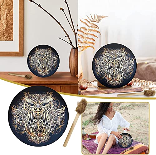 LIOONS Shaman Drum Handmade Ethereal Drum Divine Sounds Frame Drums Spiritual Music Gift Hand Drum for Boys and Girls miniatura 3