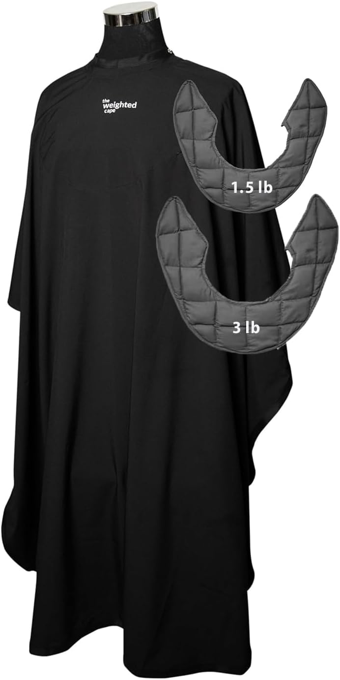 1.5lb Kids Cape (Ages 3–8) – Weighted Hair Cutting Barber Cape with Elastic Collar, Waterproof Salon Cape for Added Comfort, Perfect for Barber & Hairstylist (52 x 36 in)