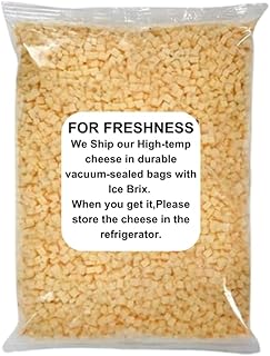 High Temperature Diced Yellow Cheddar Cheese, 5 lb. Bag