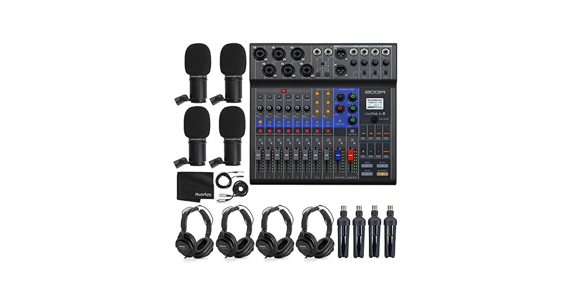 ZOOM LiveTrak L-8　新品未使用 Zoom LiveTrak L-8 Podcast Recorder for sale online | eBay