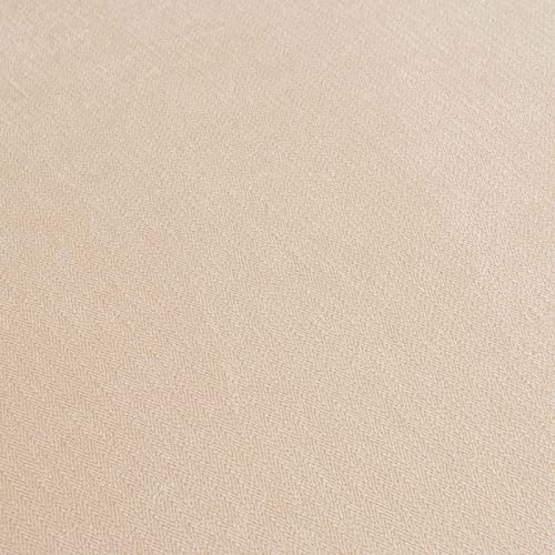 Tmeosk 63.8'' Modern Upholstered Loveseat Sofa Couch With 2 Throw Pillows And Thickened Cushion, 3 Seat Linen Couch Sleeper Sofa With Square Armrest For Bedroom Living Room Apartment (Beige) #TOP5