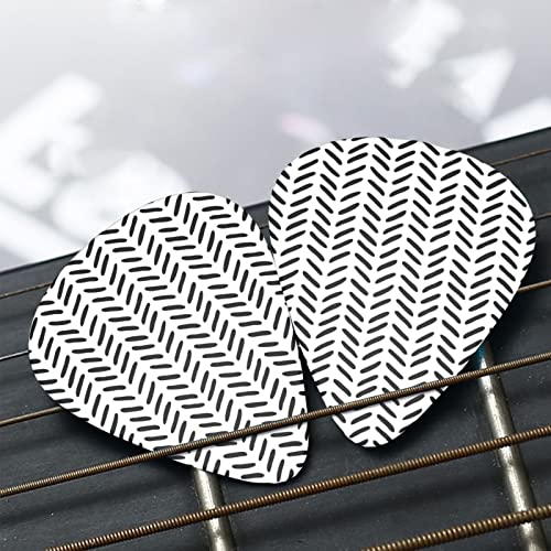 Ensemble de 12 médiators de guitare à motif noir et blanc pour guitare acoustique, guitare électrique, contrebasse… - Les Beatles, Paul McCartney, John Lennon, RIngo Starr, George Harrison Ensemble de 12 médiators de guitare à motif noir et blanc pour guitare acoustique, guitare électrique, contrebasse… – Image 8