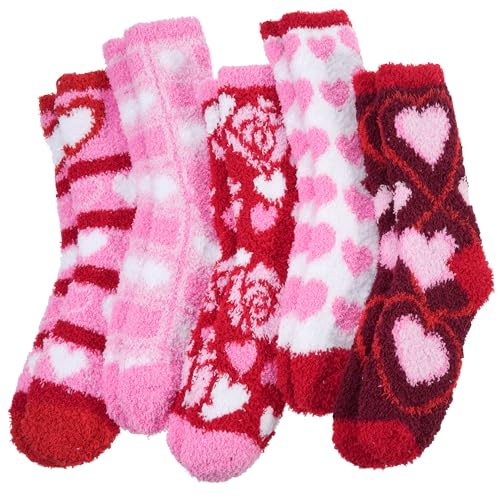 Image of Anlisim Fuzzy Socks for Women, Soft Comfy Cozy Fluffy Thick Winter Warm Fleece Slipper Socks