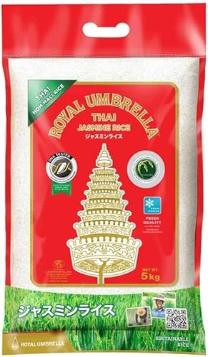 �y���āzRoyal Umbrella �^�C�Y�W���X�~�����C�X 5kg Jasmine Rice �W���X�~���� �׍����� �^�C���� �G�X�j�b�N���� �Ɩ��p
