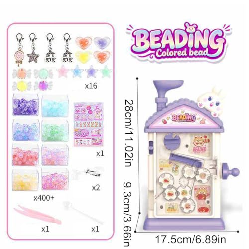 Kit de creación de pulseras para niñas: el regalo de cumpleaños perfecto para crear joyas DIY 6