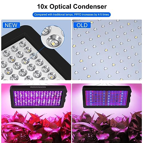 Upgraded BW2000 LED Grow Lights, Full Spectrum Grow Light for Indoor Plants by WZDRAGON - Used condition - Image 5