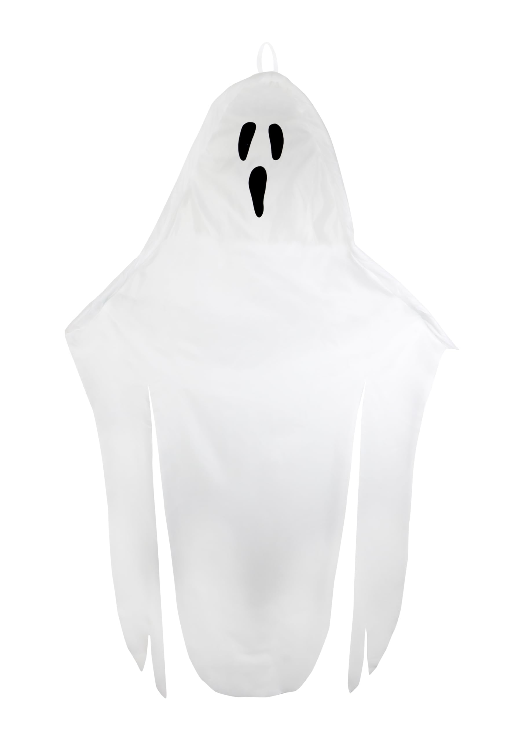 Henbrandt White 1 X Giant Hanging Ghost Decoration 7Ft Inside And Outside Patio Décor Garden Flying Ghosts Hanging Props Haunted House Dungeon Decor Trick Or Treat Spooky Ghost Halloween Decorations