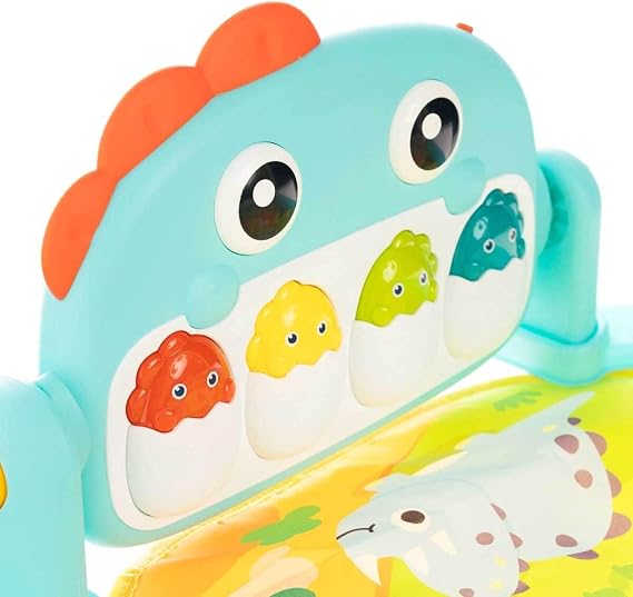 Minibo 3 in 1 Piyanolu Dinozor Oyun Halısı