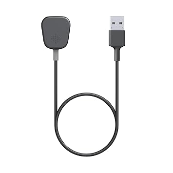 Fitbit Charge 4 Charging Adapter Cable, Official Fitbit Product Black
