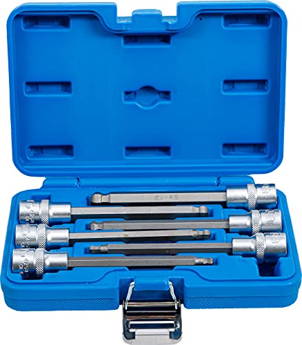 BGS 4258 | Bit Socket Set | 12.5 mm (1/2) Drive | internal Hexagon with Ball Head 5 - 12 mm | 6 pcs.