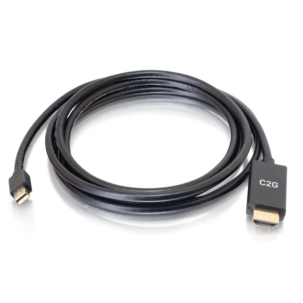 Câble adaptateur passif Mini DisplayPort mâle vers HDMI mâle - 1,8 m - 4K 30 Hz