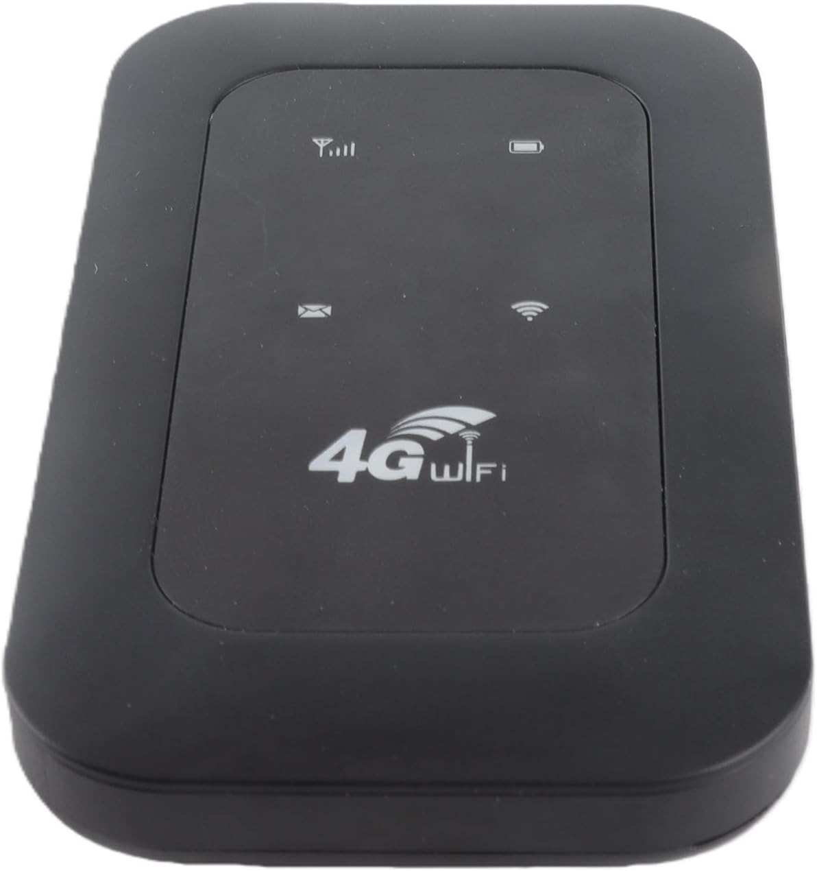LICAEVEY 4G Portable WiFi Hotspot, 300Mbps High Speed Mobile Router with SIM Card Slot and Indicator Display, 10h Battery for Travel, Supports 10 Devices, for Travel, Home, Gaming