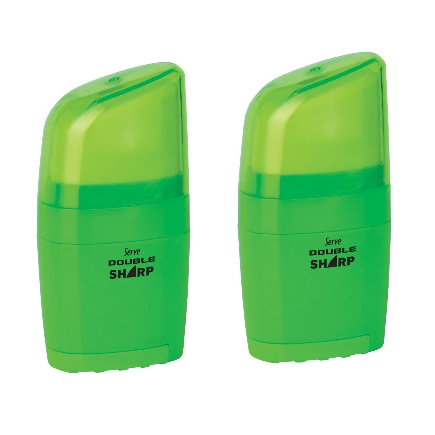 SERVE DBLSHARP SILGILI KALEMTIRAS YESIL 2LI