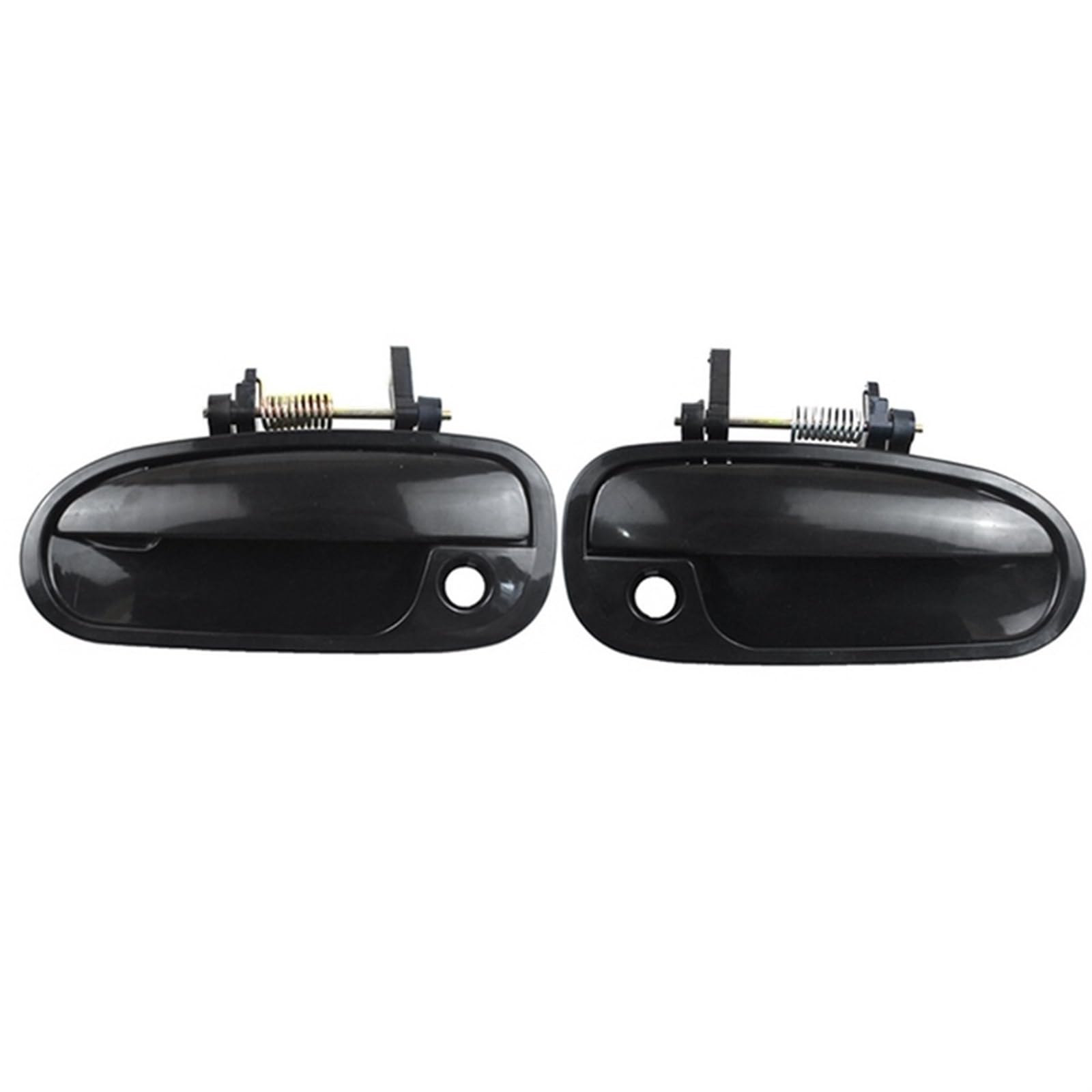 Hguvsjd Car Exterior Door Handles for Civic EK3 1996 1997 1998 1999 2000 2PCS / LOT Front Rear Car Outside Exterior Door Handle(Front Door)