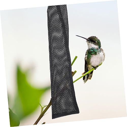 ABOOFAN 3St Netztasche Futterbeutel für Vögel Futterhäuschen für Finken Vogelhäuschen aus Netzgewebe Hängender Netzsocken-Futterspender Futtertrichter für Vogelsäcke Futtersack für Vögel – Bild 4