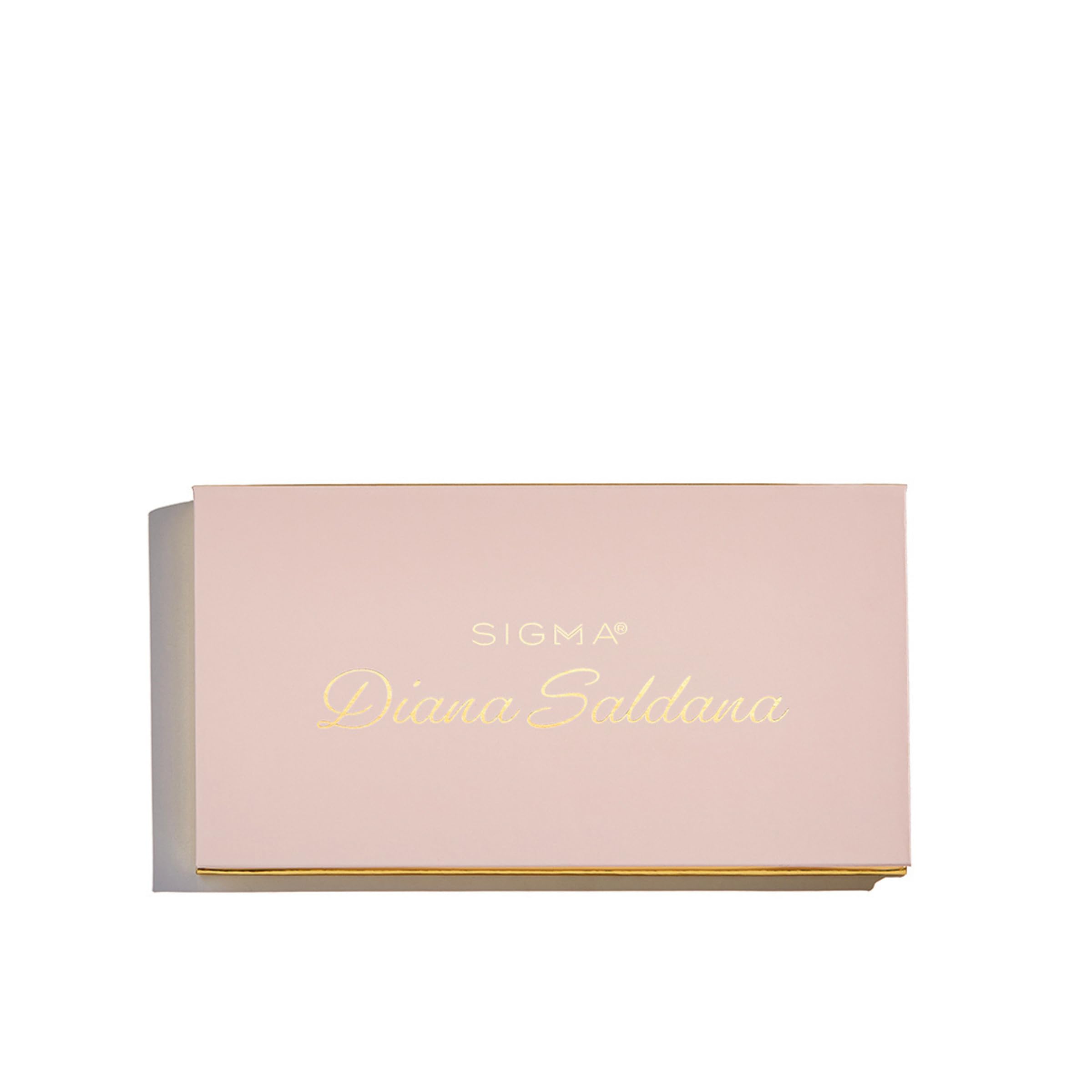 Sigma Beauty Diana Saldana Lidschatten-Palette – 18 einzigartige Lidschattenfarben, ausgewählt von Influencerin Diana Saldana, mit Spiegel