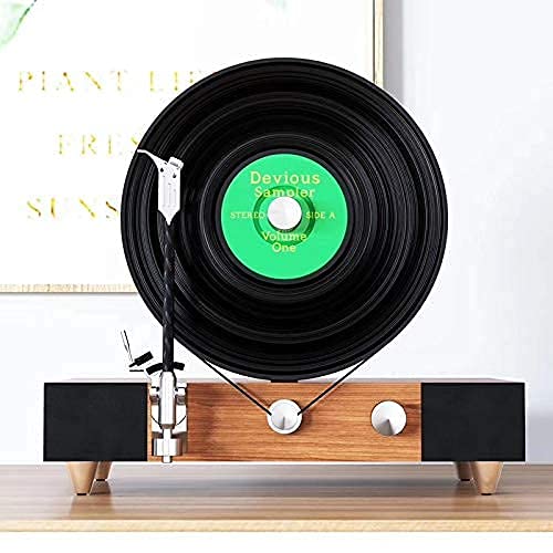YAMMY Tourne-Disque rétro, boîte à Musique à entraînement par Courroie avec Haut-Parleur stéréo intégré, Connexion sans… - Les Beatles, Paul McCartney, John Lennon, RIngo Starr, George Harrison YAMMY Tourne-Disque rétro, boîte à Musique à entraînement par Courroie avec Haut-Parleur stéréo intégré, Connexion sans… – Image 5