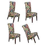 Durabilité durable : traité pour plus de solidité, le tissu résiste à l'usure et à la décoloration même avec une utilisation fréquente, offrant un soin permanent pour vos chaises