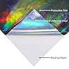 Holographic Laser Black Chrome Vinyl Sheet Car Wrap Film Self Adhesive Sticker 59.8'' x 7.8'' #1