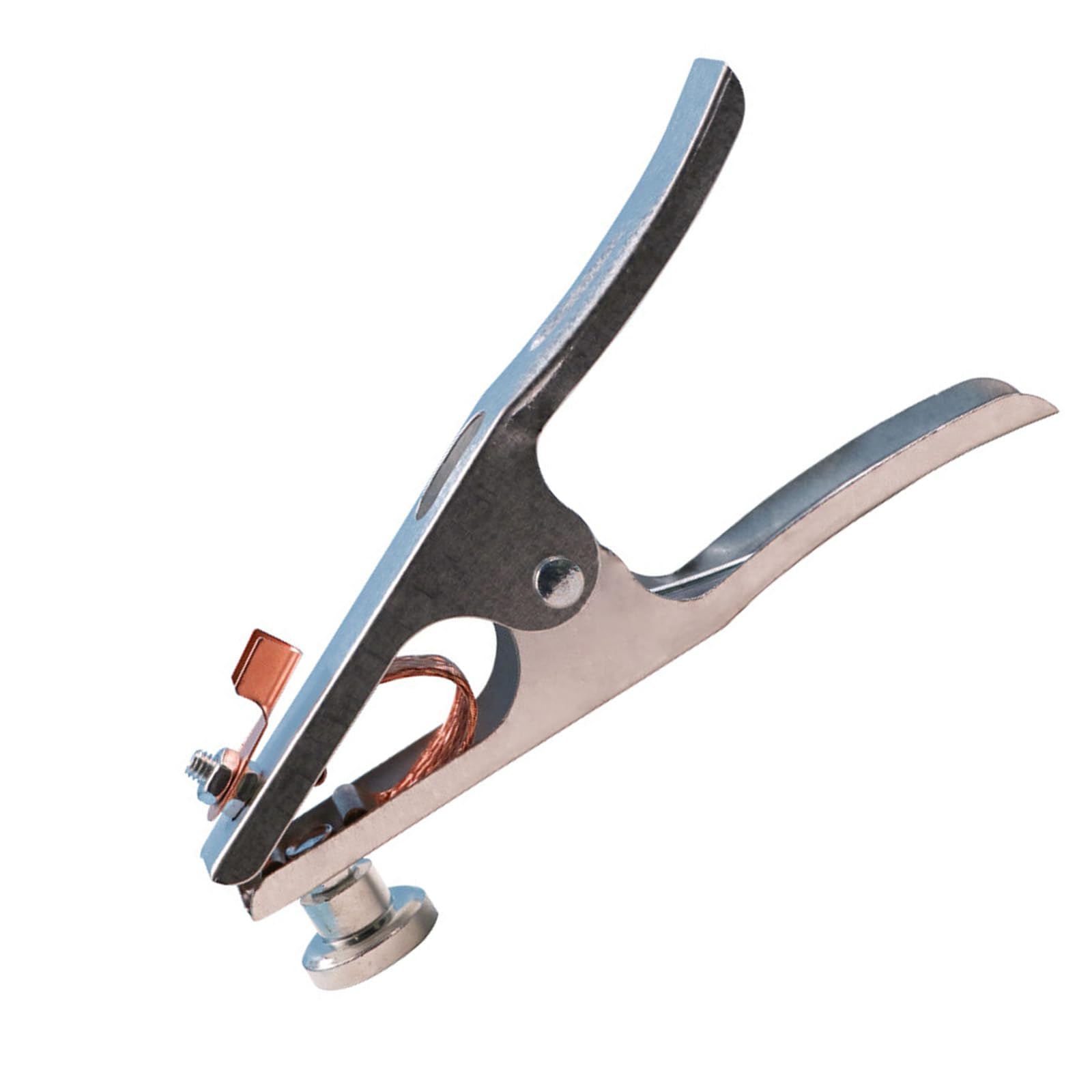 Multipurpose Brass Welding Ground Clamp Robust Coated Design Delivers Reliabled Stability for Metal Fabrication Welding Equipment Ground Clamp